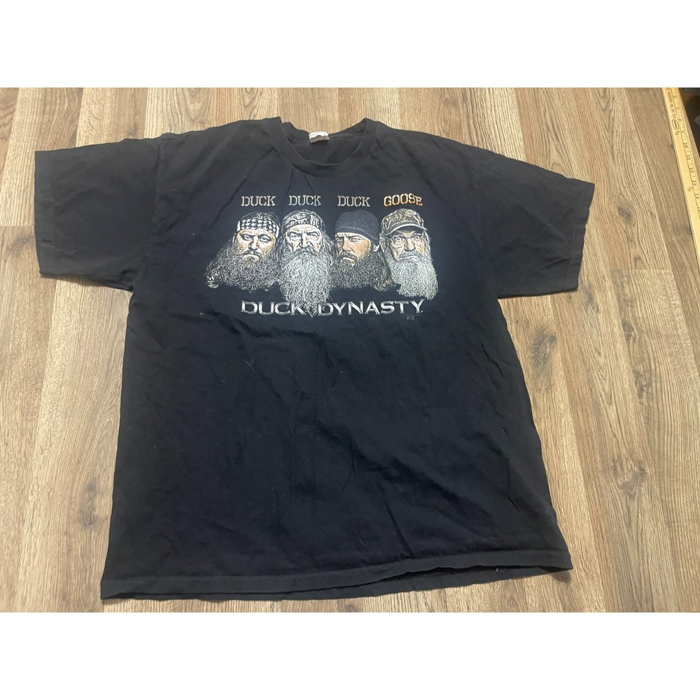 Alstyle Apparel & Activewear Shirt, Men's XL, Duck Duck Duck Goose Duck Dynasty